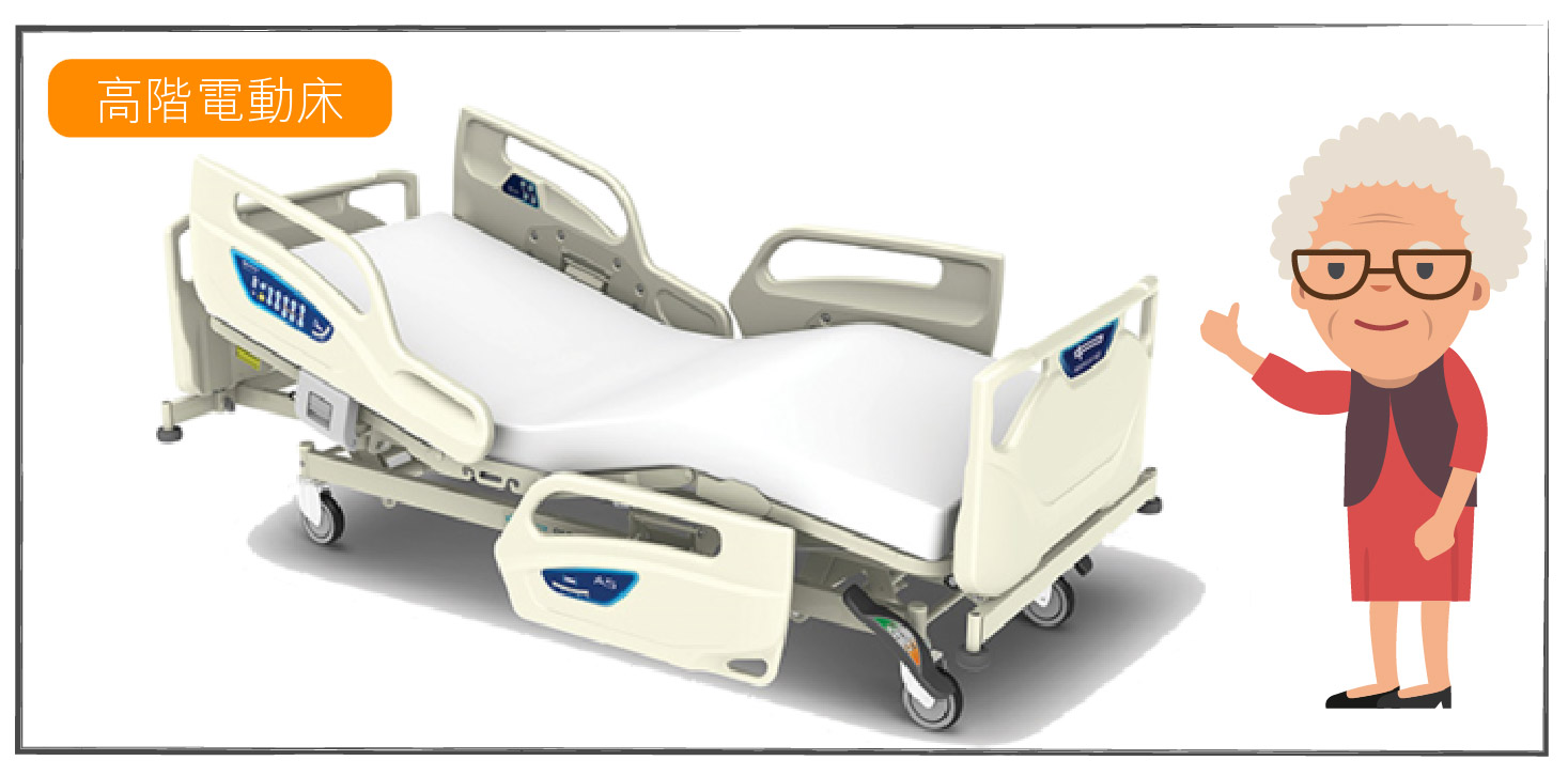 護理床選擇-高階電動床