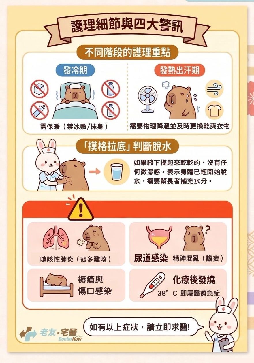 護理細節與四大警訊
